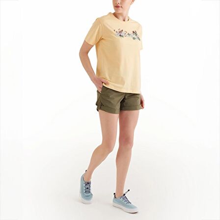 Columbia CSC North Cascade Kadın Kısa Kollu T-shirt Sarı CS0366_754