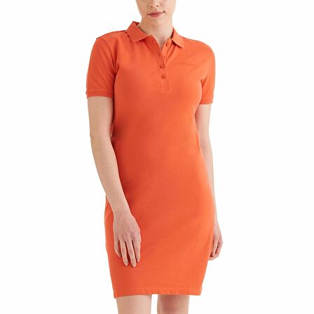 Columbia Cs0378 Csc W Basic Polo Ss Dress Kadın Elbise