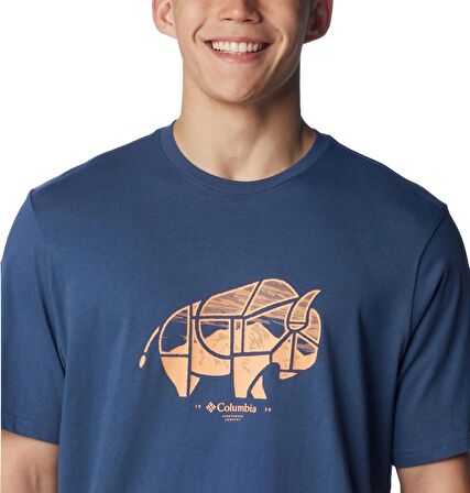 Columbia CSC M Range Roamer Outdoor Ss Tee Erkek Kısa Kollu Tişört CS0360-480