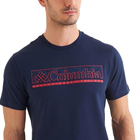 Columbia CSC Branded Nightscape Erkek Kısa Kollu T-shirt CS0379_466