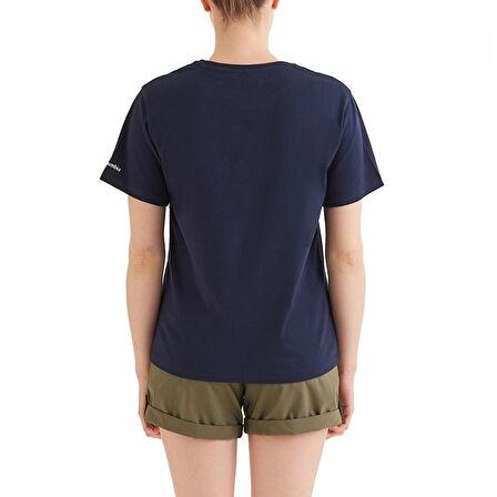 Columbia CSC Gem Wisterian Kadın Kısa Kollu T-shirt Lacivert CS0367-466