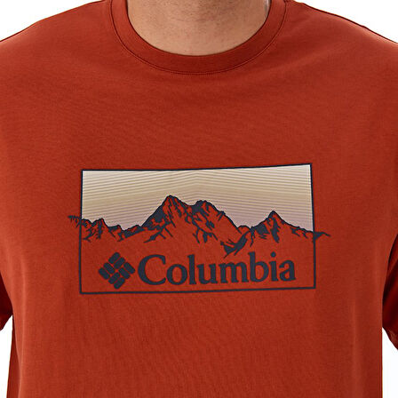 Columbia CSC Linear Range Erkek Kisa Kollu T-Shirt CS0344