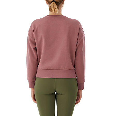 Marble Canyon Crop Kadın Pembe Outdoor Sweatshirt CS0404-609