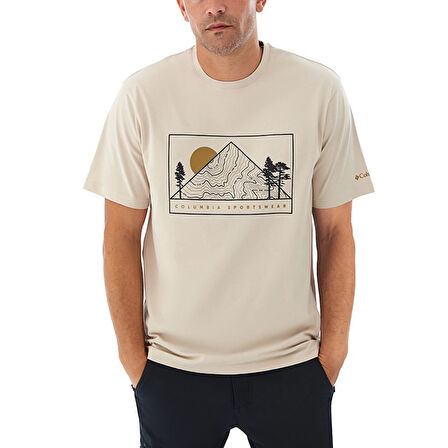 Columbia Csc M Peaked Sunscape Ss Tee Erkek Kısa Kollu Tişört CS0398