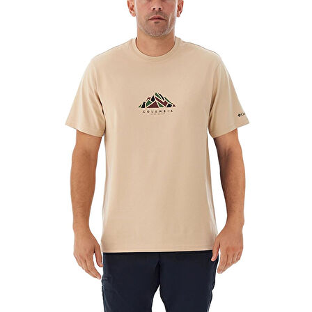 Columbia Csc M Rocky Range Ss Tee Erkek Kısa Kollu Tişört CS0396