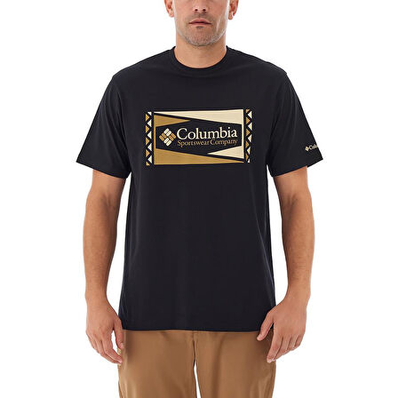 CS0402 CSC M HEX FLAG SS TEE siyah