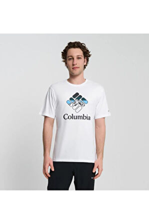 Columbia CSC M Heavenly Stacked Gem SS Tee Erkek Kısa Kollu Tişört CS0413