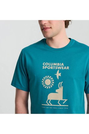 Columbia CSC M Naturally Outdoor SS Tee Erkek Kısa Kollu Tişört CS0410