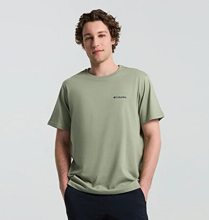 Columbia Cs0415 Csc M Comfort Pasteled Framed Ss Tee Erkek T-Shirt