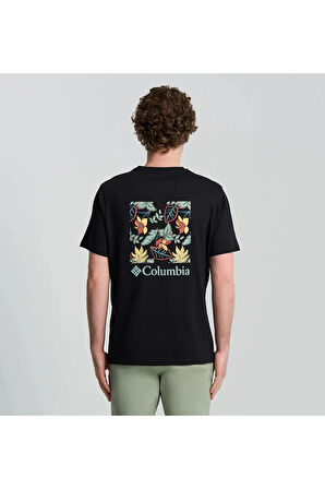 Columbia Csc M Comfort Pasteled Framed Ss Tee Erkek Tişört CS0415