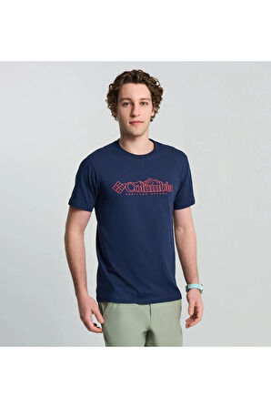 CS0414 CSC M BRANDED PEAKS SS TEE