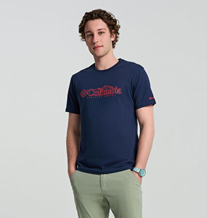 CSC Branded Peaks Erkek Kısa Kollu Tişört