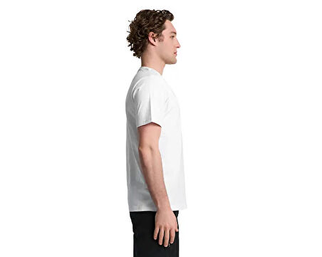 Columbia Cs0405 Csc M Columbia Gem Label Ss Tee Erkek Günlük Tişört 9110801100 Beyaz