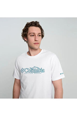 Columbia CSC M Branded Peaks SS Tee Erkek Kısa Kollu Tişört CS0414