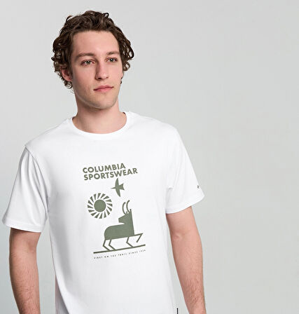 Columbia CSC M Naturally Outdoor SS Tee Erkek Kısa Kollu Tişört CS0410