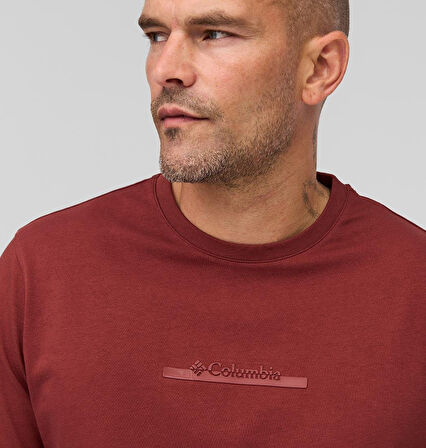 Columbia Csc M Bar Split Graphic Ss Tee Erkek Tişört CS0121