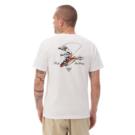 Columbia CSC M PFG Red Rider SS Tee Erkek Kısa Kollu Tişört CS0501