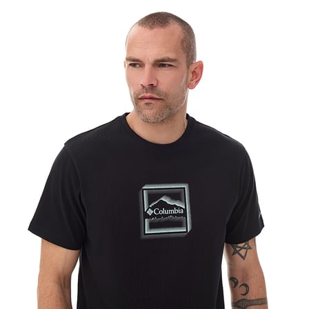Columbia CSC M Illuminated Brand II SS Tee Erkek Kısa Kollu Tişört CS0485