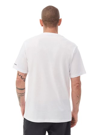 Columbia CS0506 CSC M PFG WAKE MAKER SS TEE Beyaz O Normal Baskılı Erkek T-Shirt