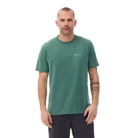 Columbia Csc M Basic Sm Logo Brushed Ss Tee Erkek Kısa Kollu Tişört CS0282