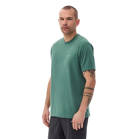 Columbia Csc M Basic Sm Logo Brushed Ss Tee Erkek Kısa Kollu Tişört CS0282
