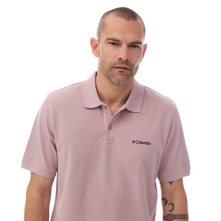 Cascade Range Solid Polo II Erkek Mor Outdoor Polo Yaka T-Shirt CS0214-556