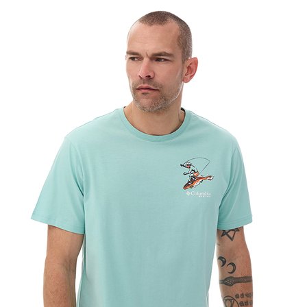 Columbia CSC M PFG Red Rider SS Tee Erkek Kısa Kollu Tişört CS0501
