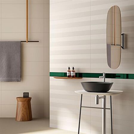 VitrA 7.5x30 Mode Fon Zümrüt Yeşil Parlak Duvar Karosu K948392SR001VTE0 (1 m2 )