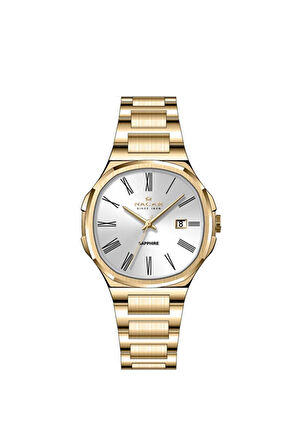 SAFİR CAM KLASİK ALTIN KADIN KOL SAATİ NC33-398377-DWM