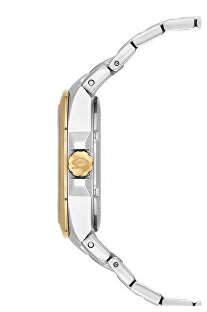 SAFİR CAM GÜMÜŞ - ALTIN KADIN KOL SAATİ NC28-392322-CSM-SET