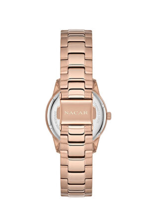 SAFİR CAM ROSE KADIN KOL SAATİ NC34-39B639-RSM-SET