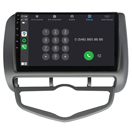 Honda City Android Multimedya Sistemi (2006-2009) CRV-4157XAA