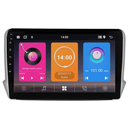 Peugeot 2008 Android Multimedya Sistemi (2013-2021) CRV-4420XAA