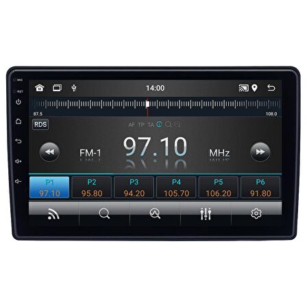 Citroen Berlingo Android Multimedya Sistemi (2009-2019) CRV-4070XAA