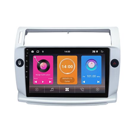 Citroen C4 Android Multimedya Sistemi (2005-2011) CRV-4072XAA