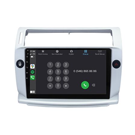 Citroen C4 Android Multimedya Sistemi (2005-2011) CRV-4072XAA