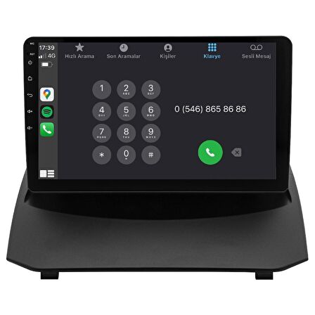 Ford Fiesta Android Multimedya Sistemi (2009-2012) CRV-4109XAA