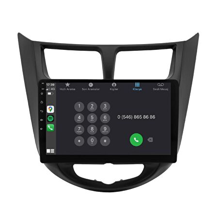Hyundai Accent Blue Android Multimedya Sistemi (2011-2017) CRV-4260XAA