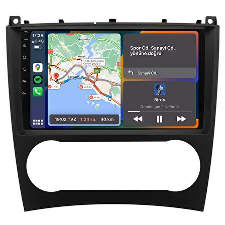 Mercedes C Serisi W203 Android Multimedya Sistemi (2005-2007) CRV-4341XAA