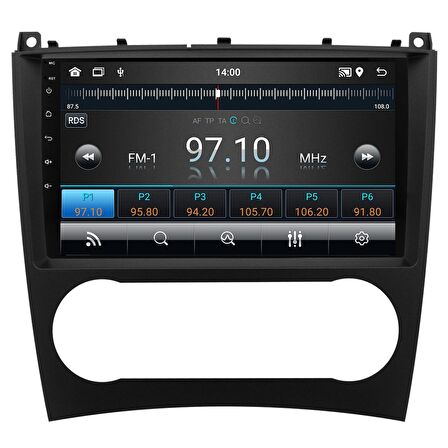 Mercedes C Serisi W203 Android Multimedya Sistemi (2005-2007) CRV-4341XAA