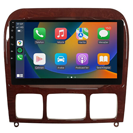 Mercedes S Class W220 Android Multimedya Sistemi (1999-2005) CRV-4346XAA