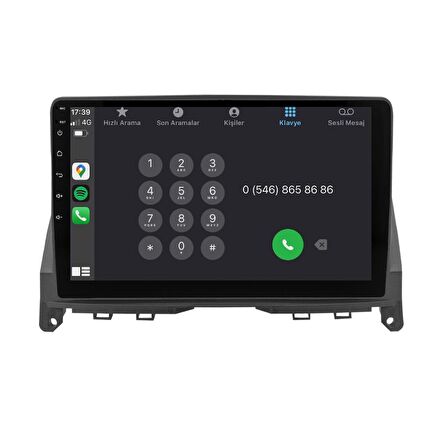 Mercedes C Serisi W204 Android Multimedya Sistemi (2005-2011) CRV-4352XAA