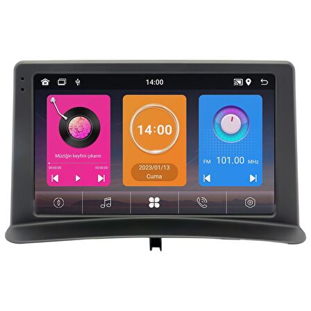 Renault Clio 3 Android Multimedya Sistemi (2008-2012) CRV-4451XAA