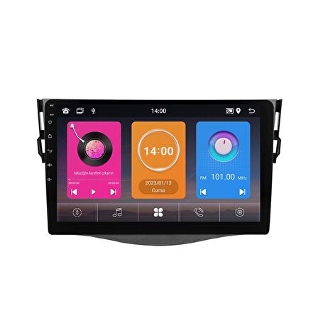 Toyota Rav4 Android Multimedya Sistemi (2006-2012) CRV-4549XAA