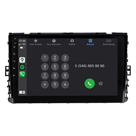 Volkswagen Polo Android Multimedya Sistemi (2017-2024) CRV-4579XAA