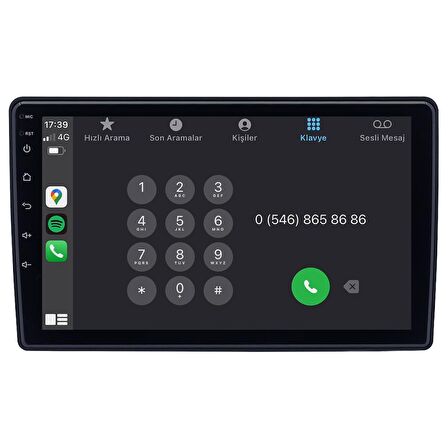 Peugeot Partner Android Multimedya Sistemi (2008-2017) CRV-4070XAA