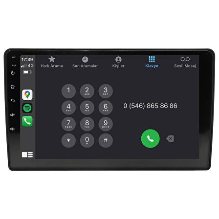 Mitsubishi L200 Android Multimedya Sistemi (2020-2023) CRV-4136XAA