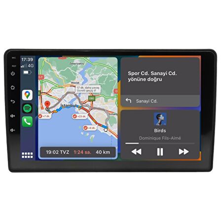 Mitsubishi L200 Android Multimedya Sistemi (2020-2023) CRV-4136XAA