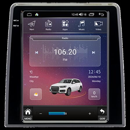 Renault Clio 5 Android Multimedya Sistemi (2020-2023) CRV-4449XAA