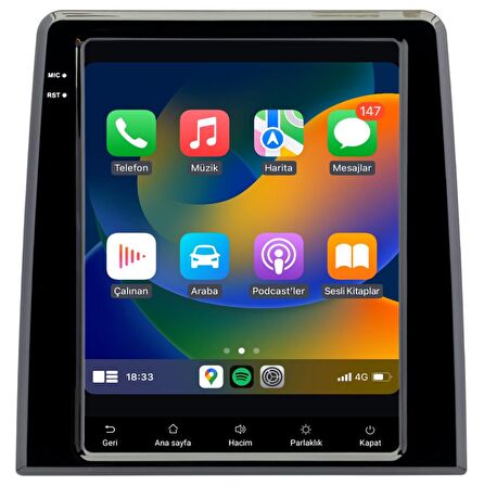 Renault Clio 5 Android Multimedya Sistemi (2020-2023) CRV-4449XAA